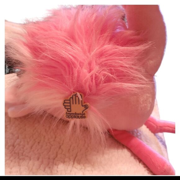 Vintage HTF Applause Bravo Pink Flamingo 1989 Plush Has tags - Picture 5 of 8